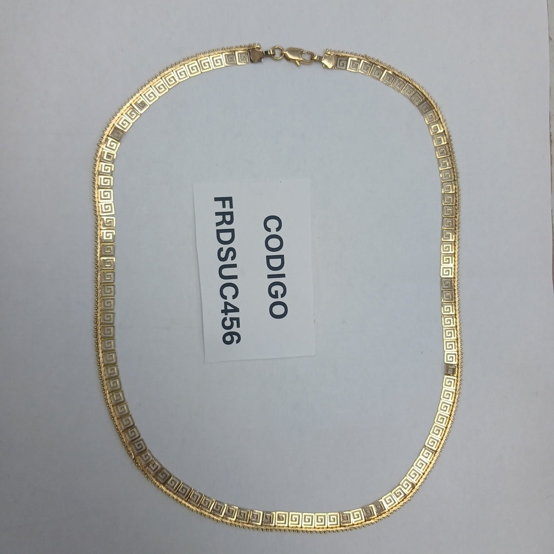 GARGANTILLA ORO 14 K 10.9 GRMS (SEMINUEVO)