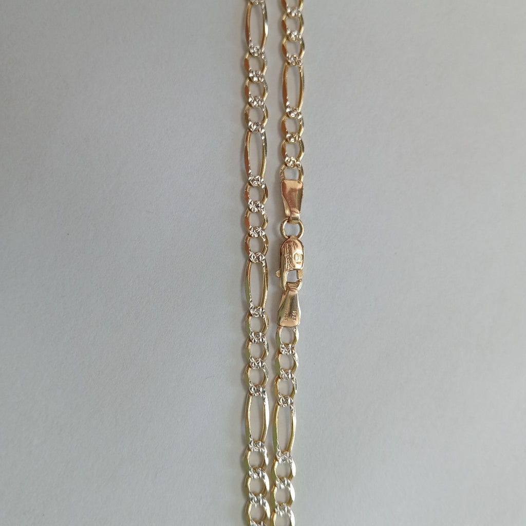 CADENA, MEDALLA RELIGIOSA ORO 10 K 7.6 GRMS (SEMINUEVO)