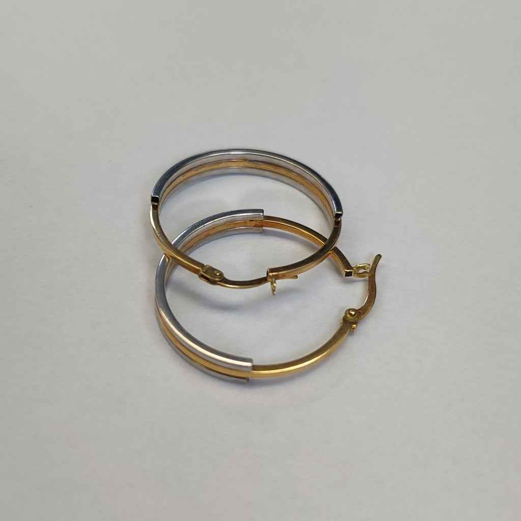 ARRACADAS PAR ORO 14 K 2.7 GRMS (SEMINUEVO)