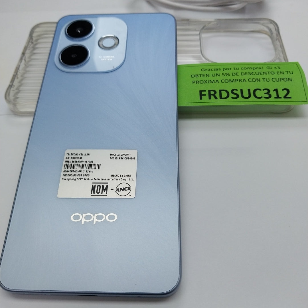 CELULAR OPPO A5 PRO CPH2711 (2025) 256 GB 8 GB RAM (SEMINUEVO)