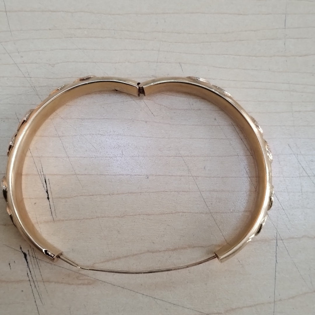 PULSERA RIGIDA ORO 14 K 22,00 GRMS (SEMINUEVO)
