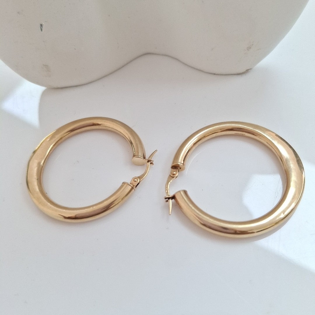 ARRACADAS PAR ORO 10 K 4.3 GRMS (SEMINUEVO)