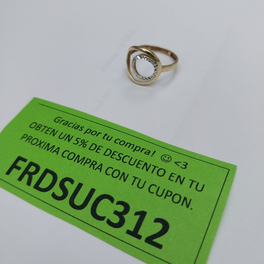 ANILLO ORO 10 K 1,40 GRMS (SEMINUEVO)