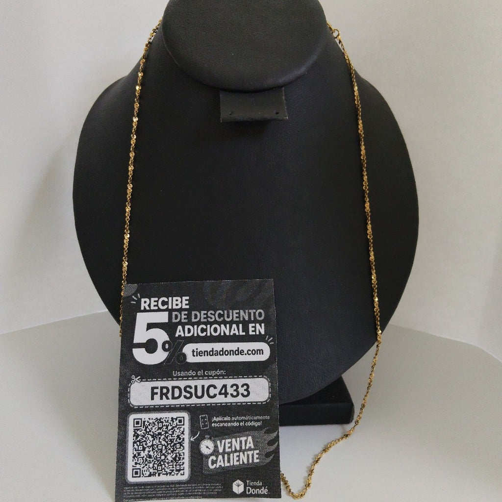 CADENA ORO 14 K 4.8 GRMS (SEMINUEVO)