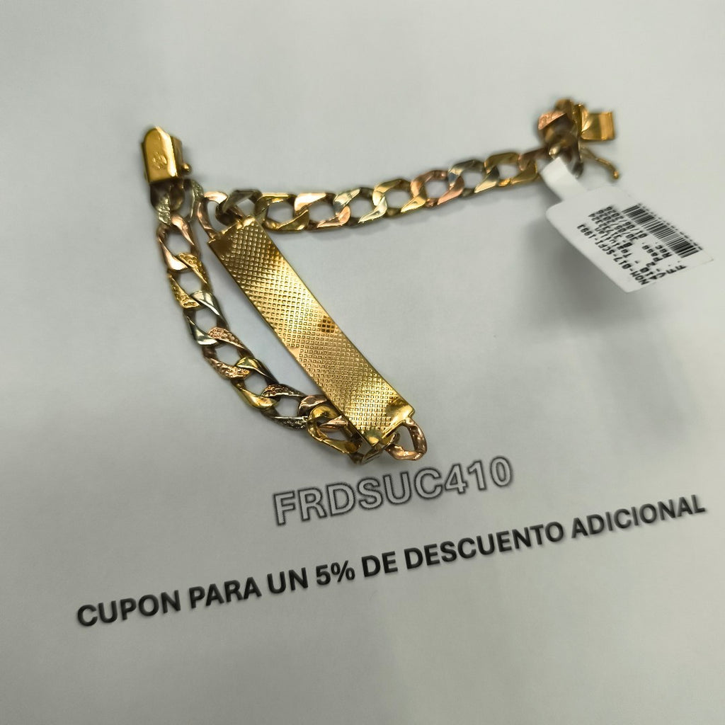 ESCLAVA ORO COMBINADO 10 K 22,00 GRMS (SEMINUEVO)