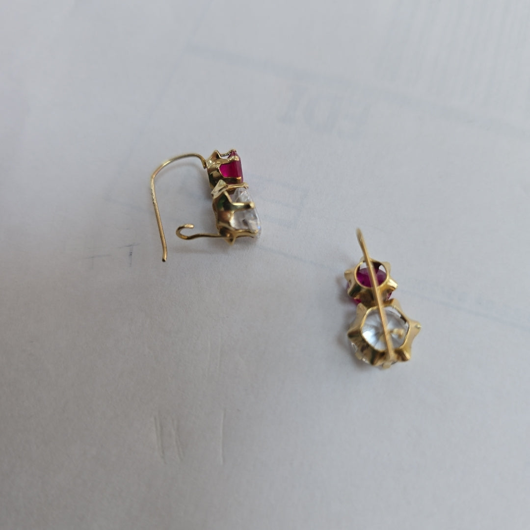 ARETES PAR ORO 10 K 2.7 GRMS (SEMINUEVO)