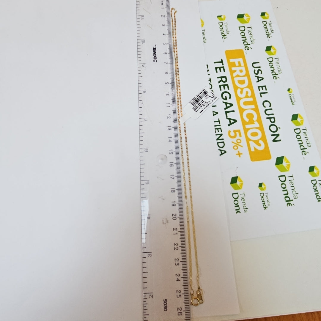 CADENA ORO 10 K 1.4 GRMS (SEMINUEVO)