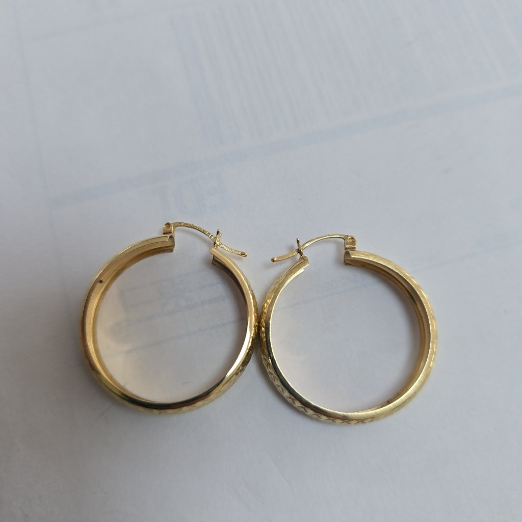 ARRACADAS PAR ORO 10 K 3.2 GRMS (SEMINUEVO)