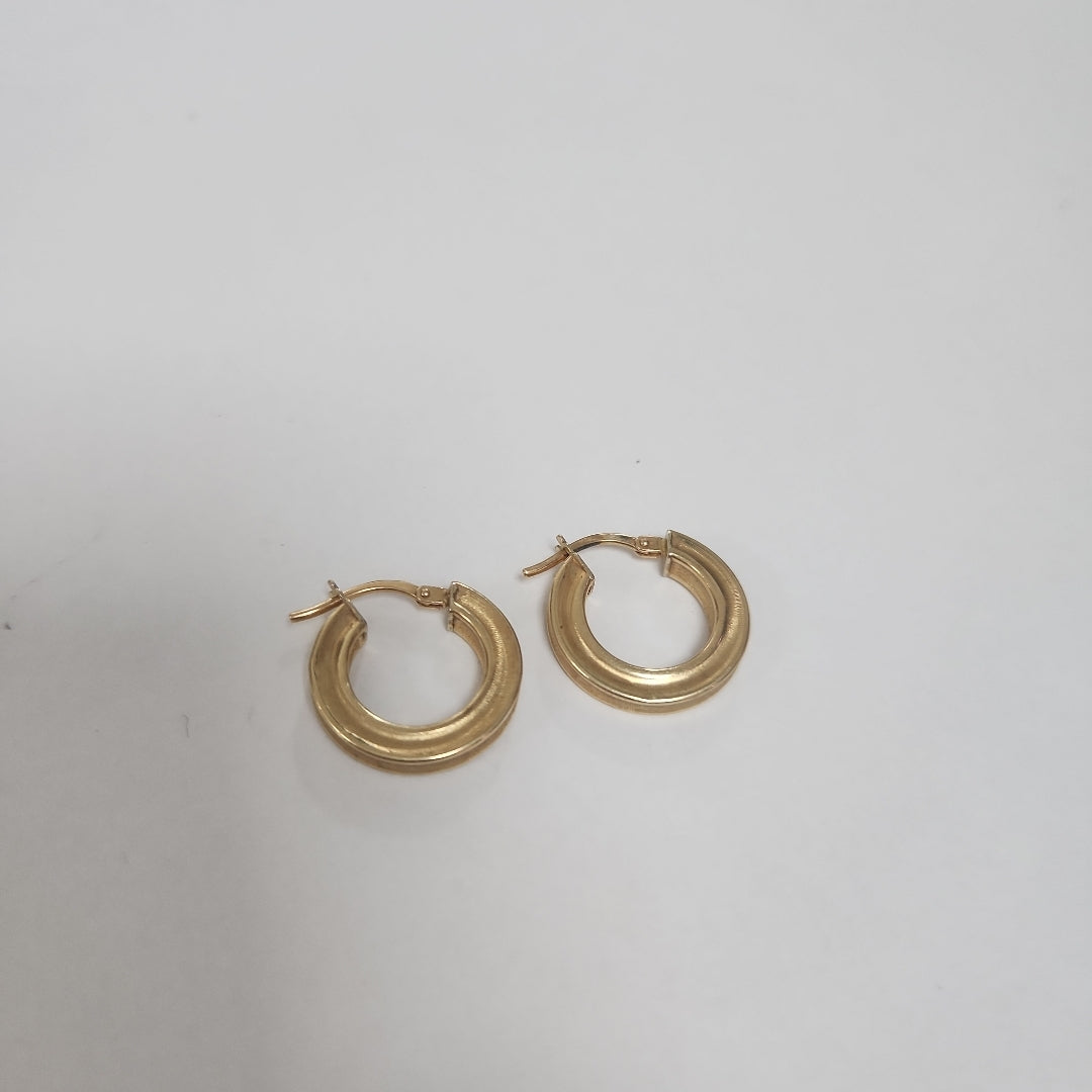 ARRACADAS PAR ORO 14 K 1.4 GRMS (SEMINUEVO)