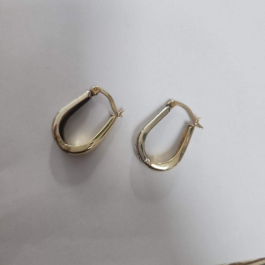 ARETES PAR ORO 14 K 3,40 GRMS (SEMINUEVO)