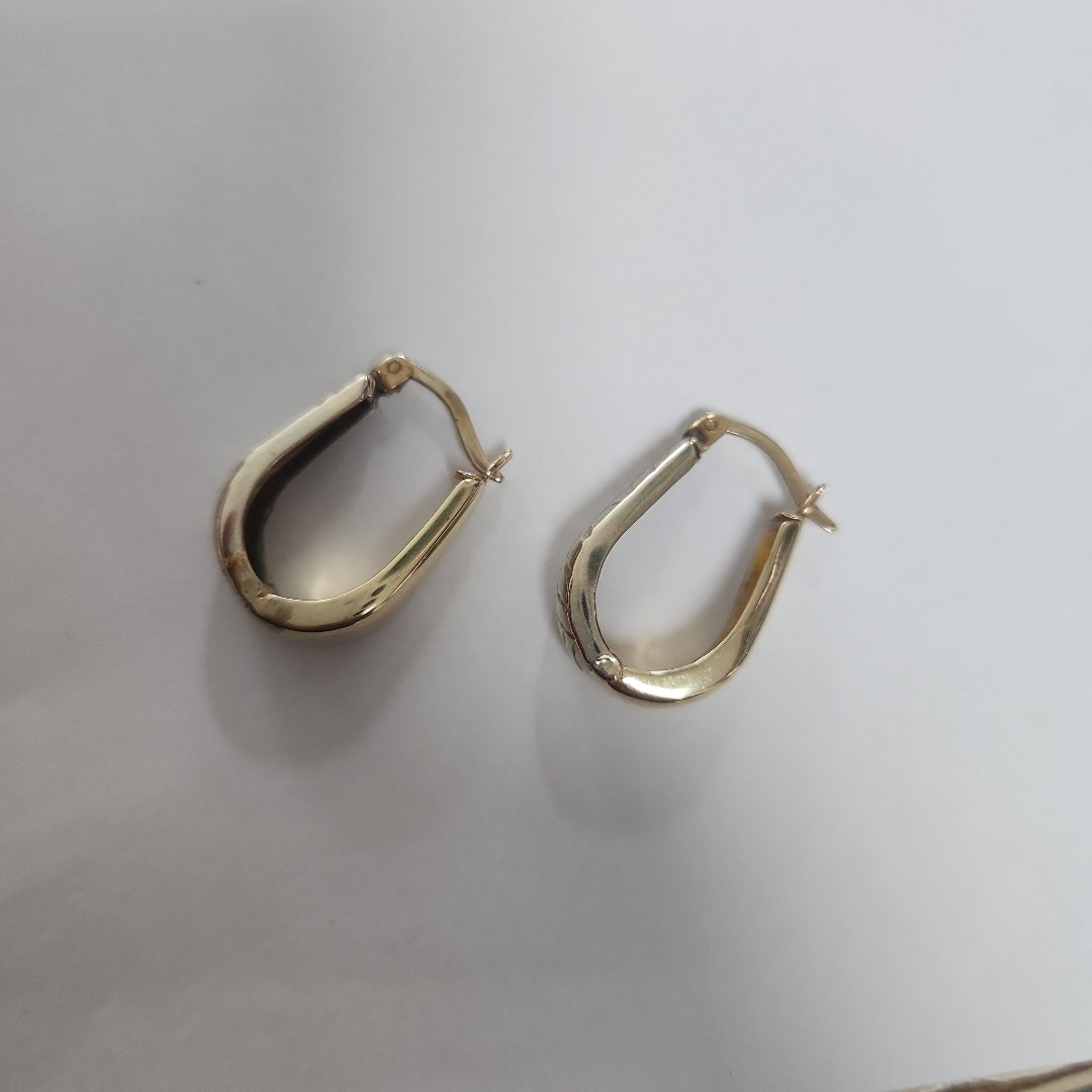 ARETES PAR ORO 14 K 3,40 GRMS (SEMINUEVO)