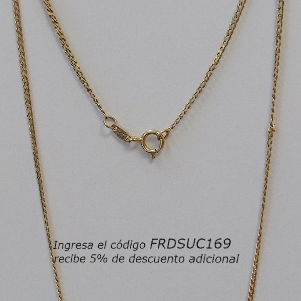 CADENA ORO 14 K 1,70 GRMS (SEMINUEVO)