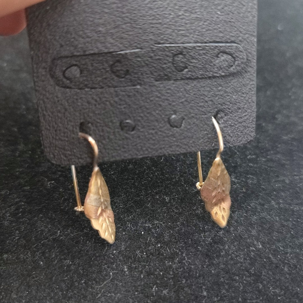 ARETES PAR ORO 8 K 1 GRMS (SEMINUEVO)