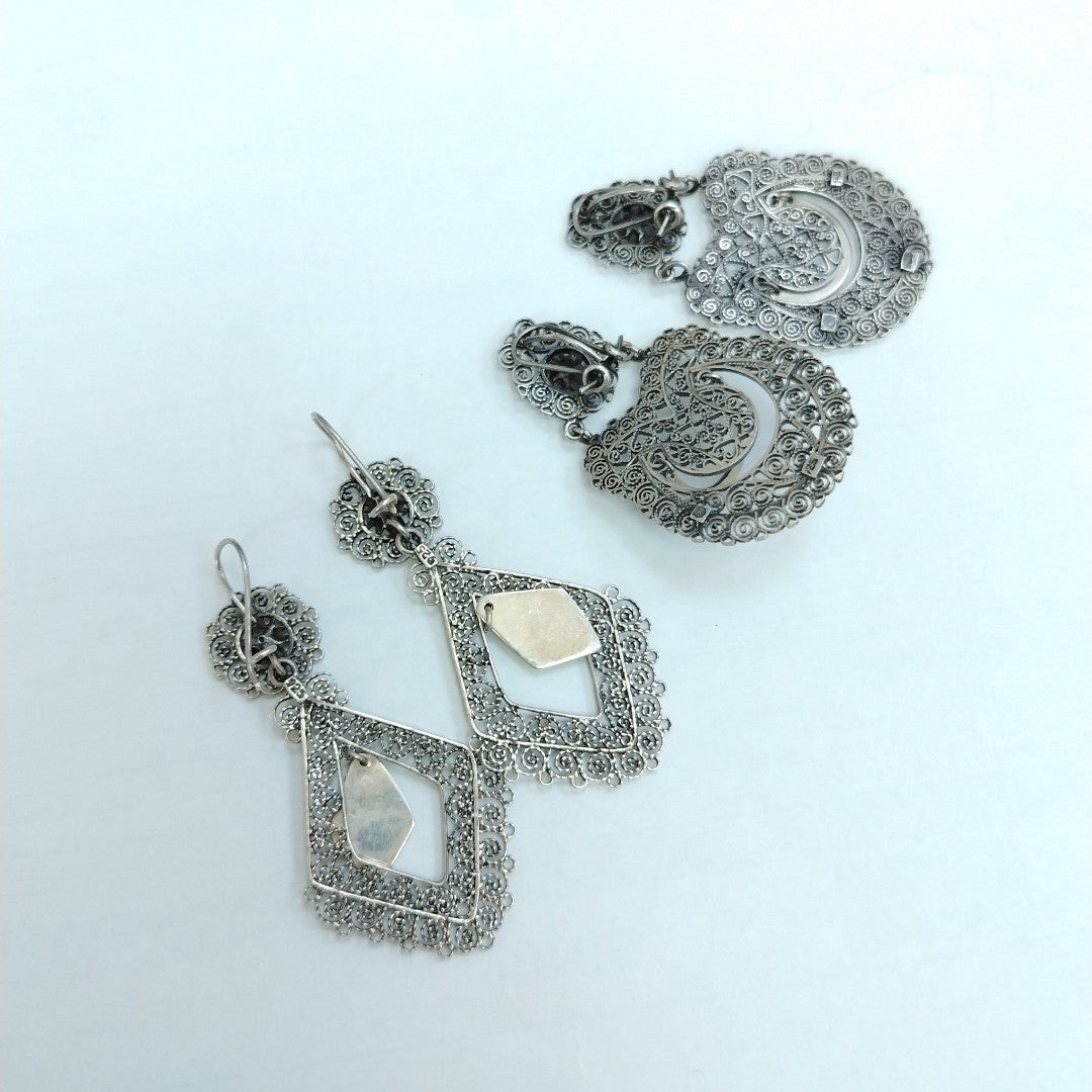 ARETES PAR PLATA 29.9 GRMS (SEMINUEVO)
