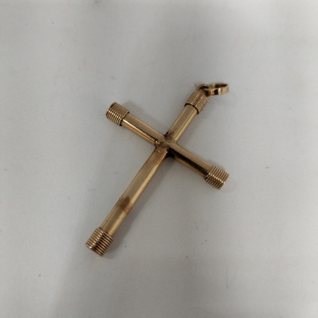CRUZ, DIJE ORO 14 K 3.3 GRMS (SEMINUEVO)