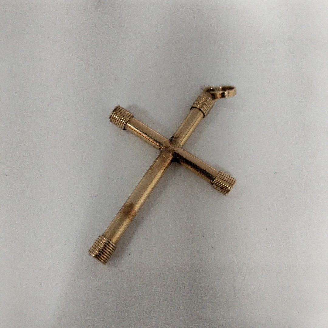 CRUZ, DIJE ORO 14 K 3.3 GRMS (SEMINUEVO)