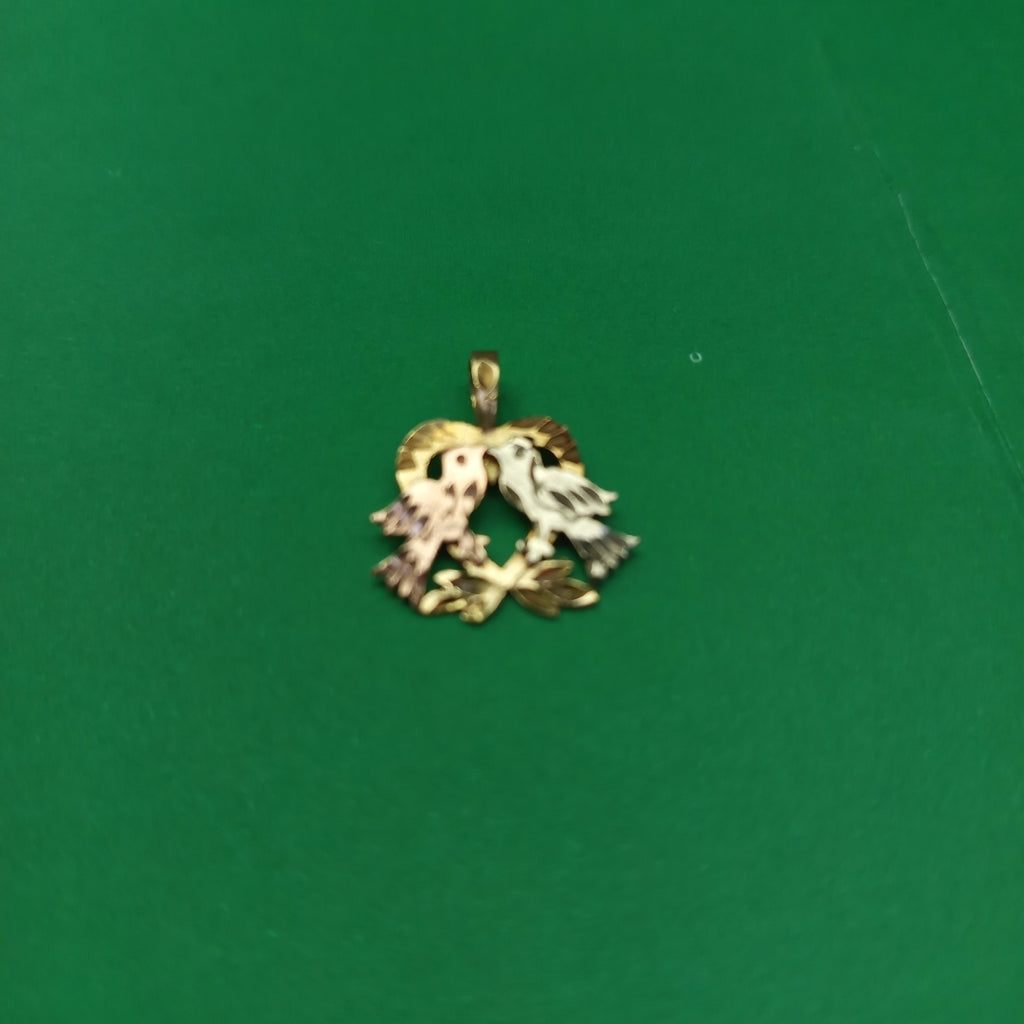 DIJE ORO, RODIADO 14 K 1.7 GRMS (SEMINUEVO)