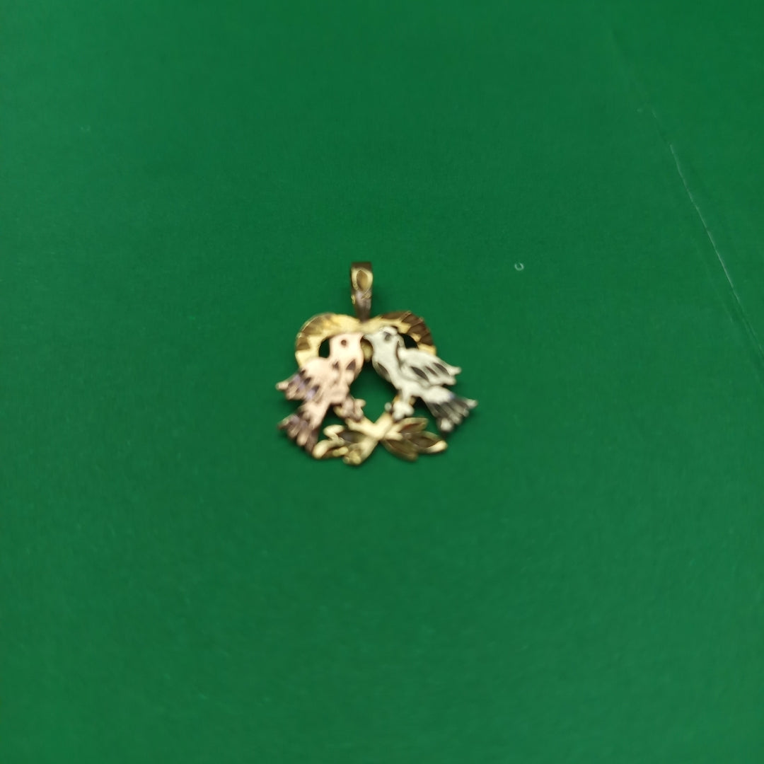 DIJE ORO, RODIADO 14 K 1.7 GRMS (SEMINUEVO)