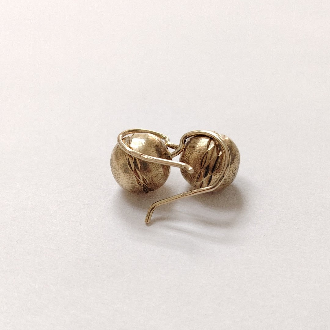 ARETES PAR ORO 10 K 1.9 GRMS (SEMINUEVO)