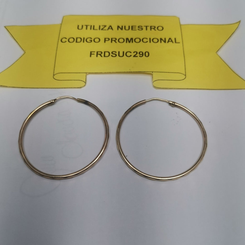 ARRACADAS PAR ORO 10 K 2.5 GRMS (SEMINUEVO)