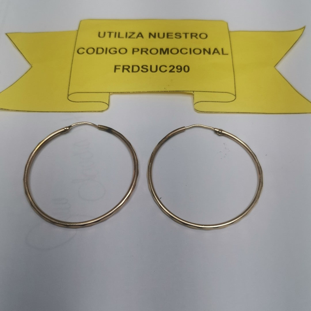 ARRACADAS PAR ORO 10 K 2.5 GRMS (SEMINUEVO)