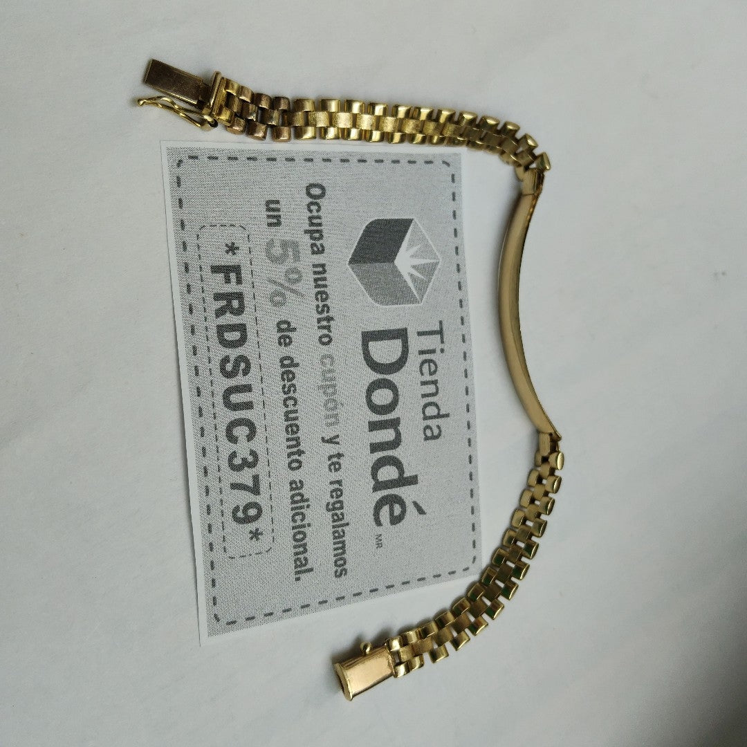 ESCLAVA ORO 14 K 7,80 GRMS (SEMINUEVO)