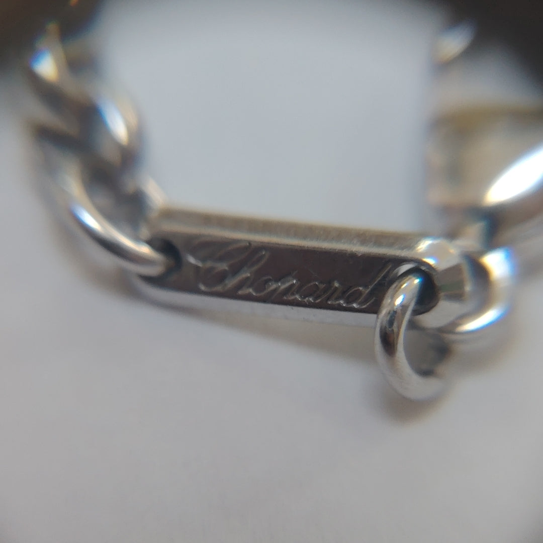 CADENA, DIJE ORO BLANCO 18 K 23.5 GRMS (SEMINUEVO)