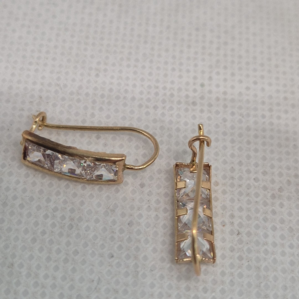 ARETES PAR ORO 10 K 1,30 GRMS (SEMINUEVO)