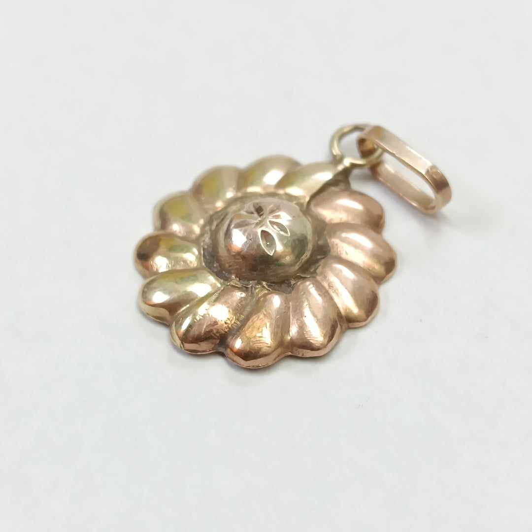 DIJE ORO,ORO COMBINADO 10 K 1,40 GRMS (SEMINUEVO)