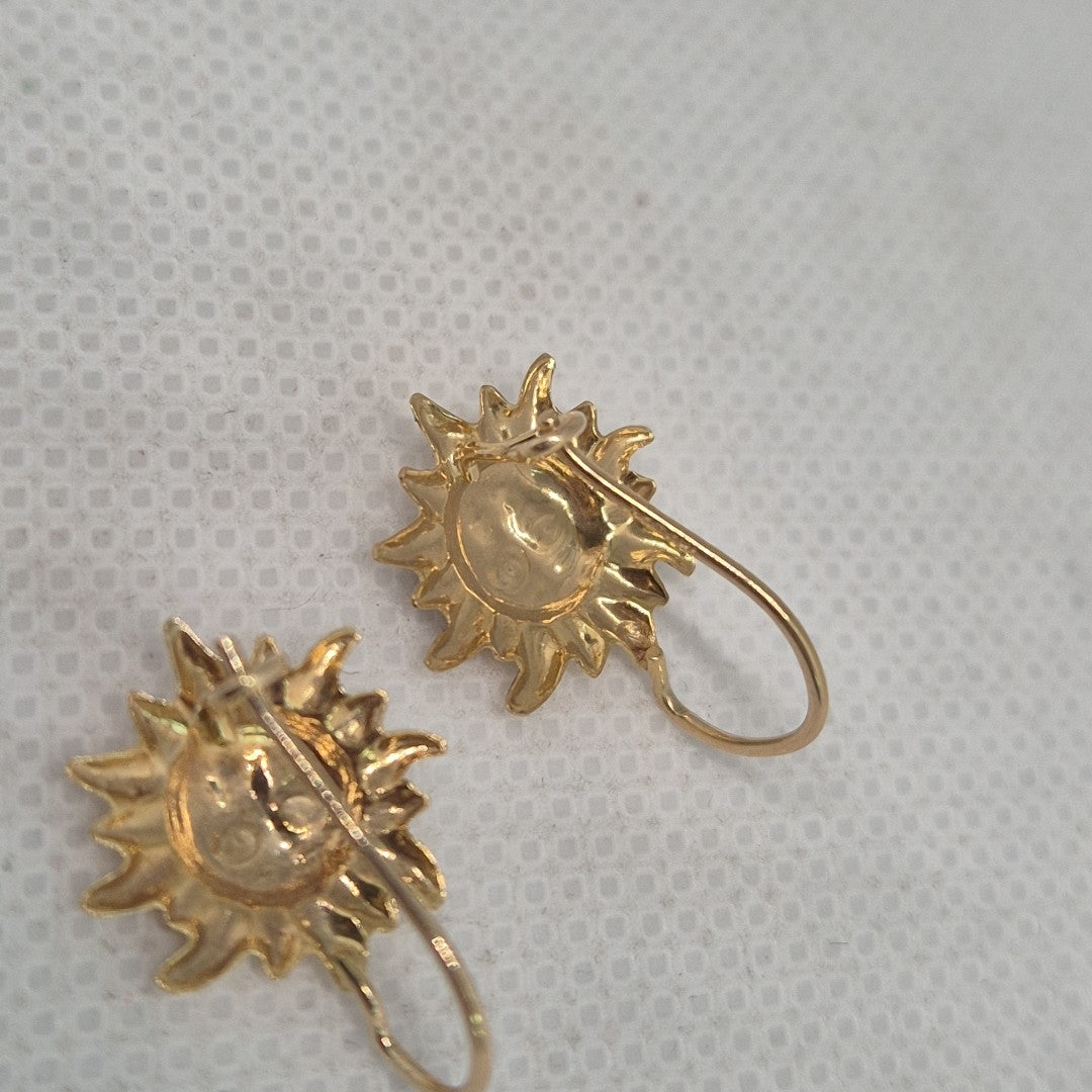 ARETES PAR ORO 10 K 1,00 GRMS (SEMINUEVO)