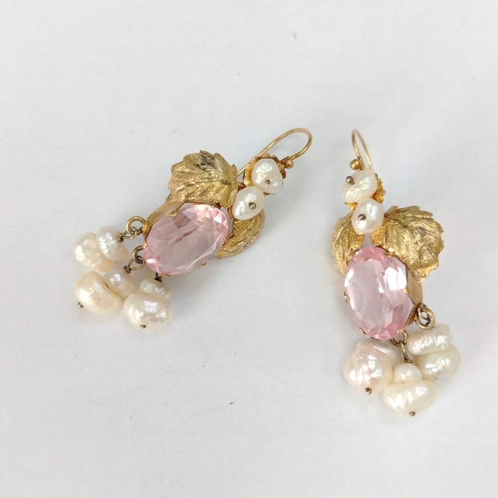 ARETES PAR ORO 10 K 10 GRMS (SEMINUEVO)