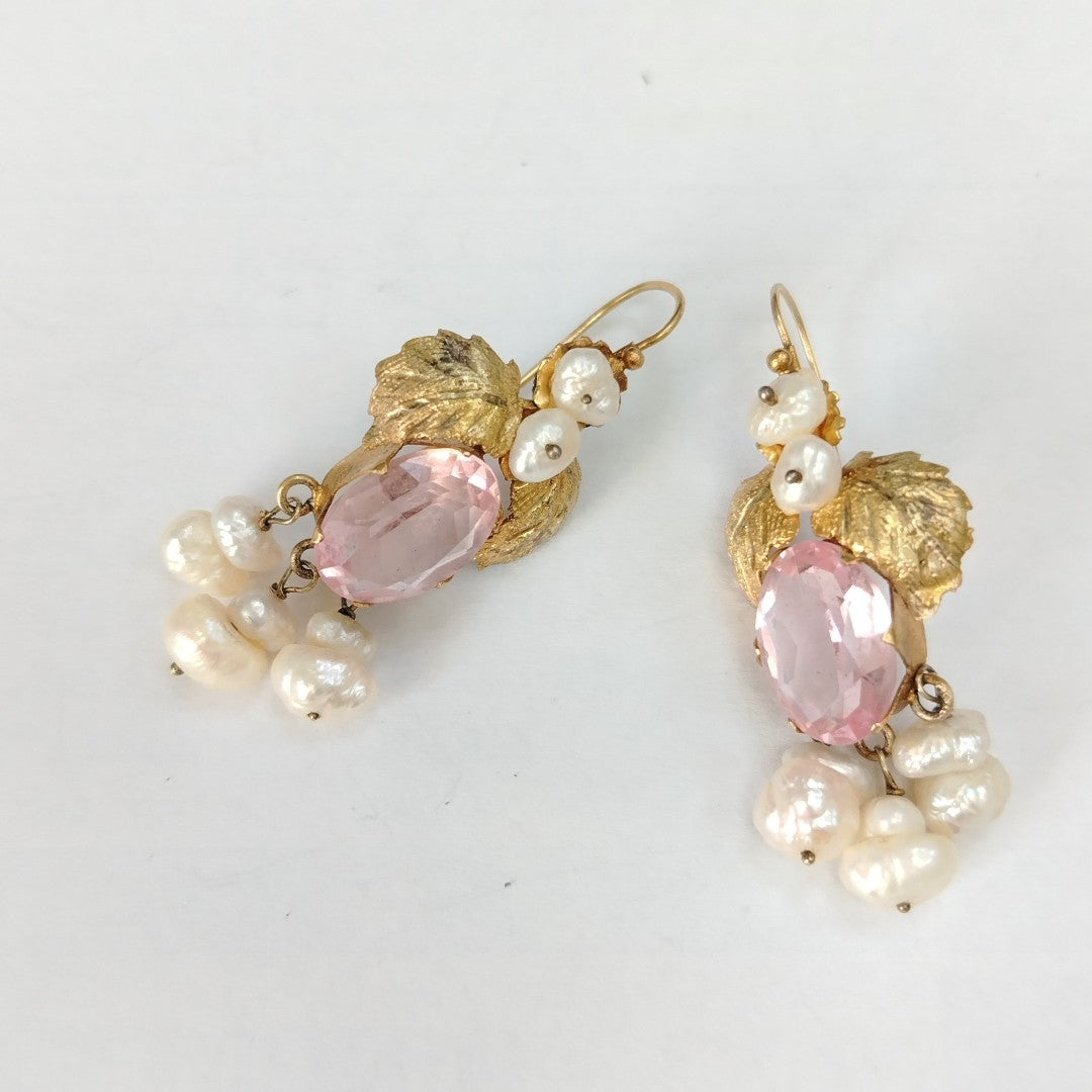 ARETES PAR ORO 10 K 10 GRMS (SEMINUEVO)