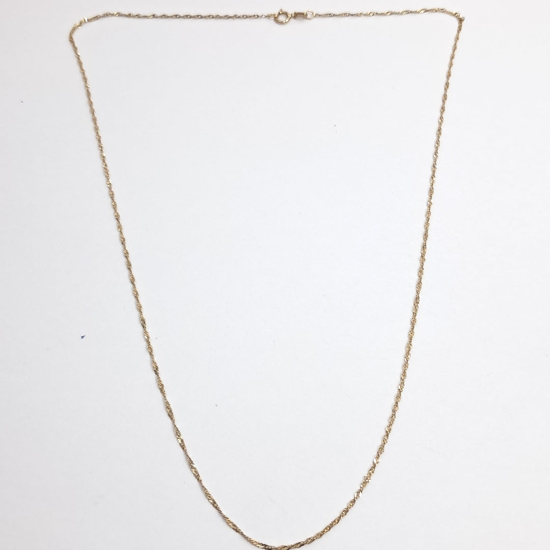 CADENA ORO 14 K 1,10 GRMS (SEMINUEVO)