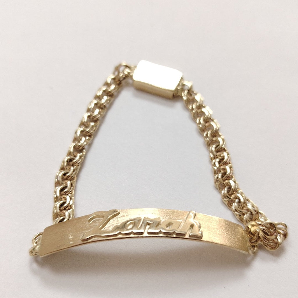 ESCLAVA ORO 14 K 8.6 GRMS (SEMINUEVO)