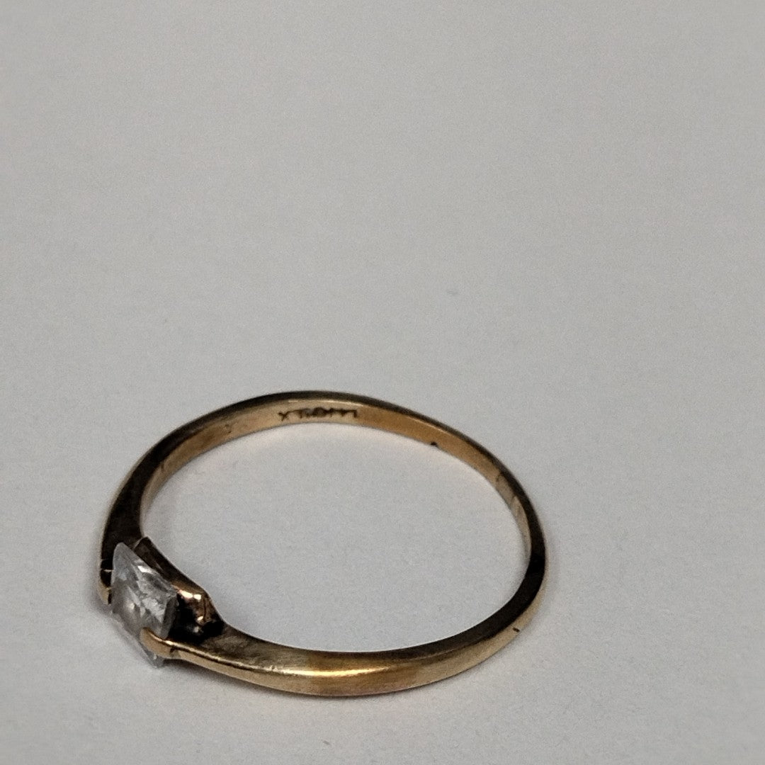 ANILLITO ORO 14 K 1,30 GRMS (SEMINUEVO)