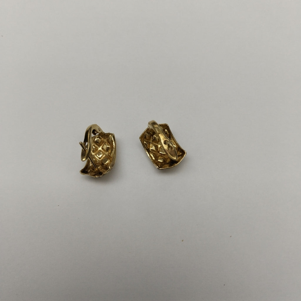 ARETES PAR ORO, RODIADO 14 K 2.1 GRMS (SEMINUEVO)