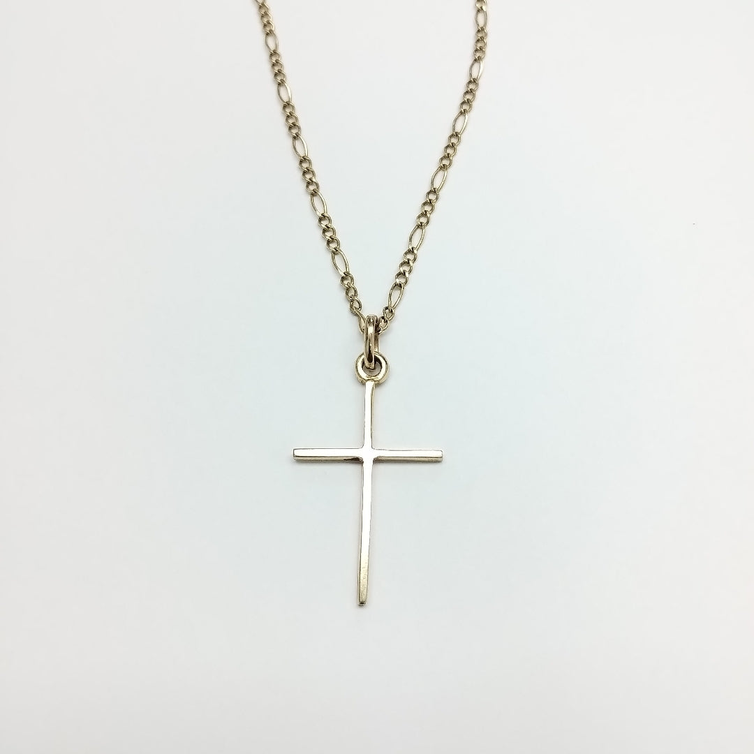 CADENA, CRUZ ORO 14 K 4.2 GRMS (SEMINUEVO)