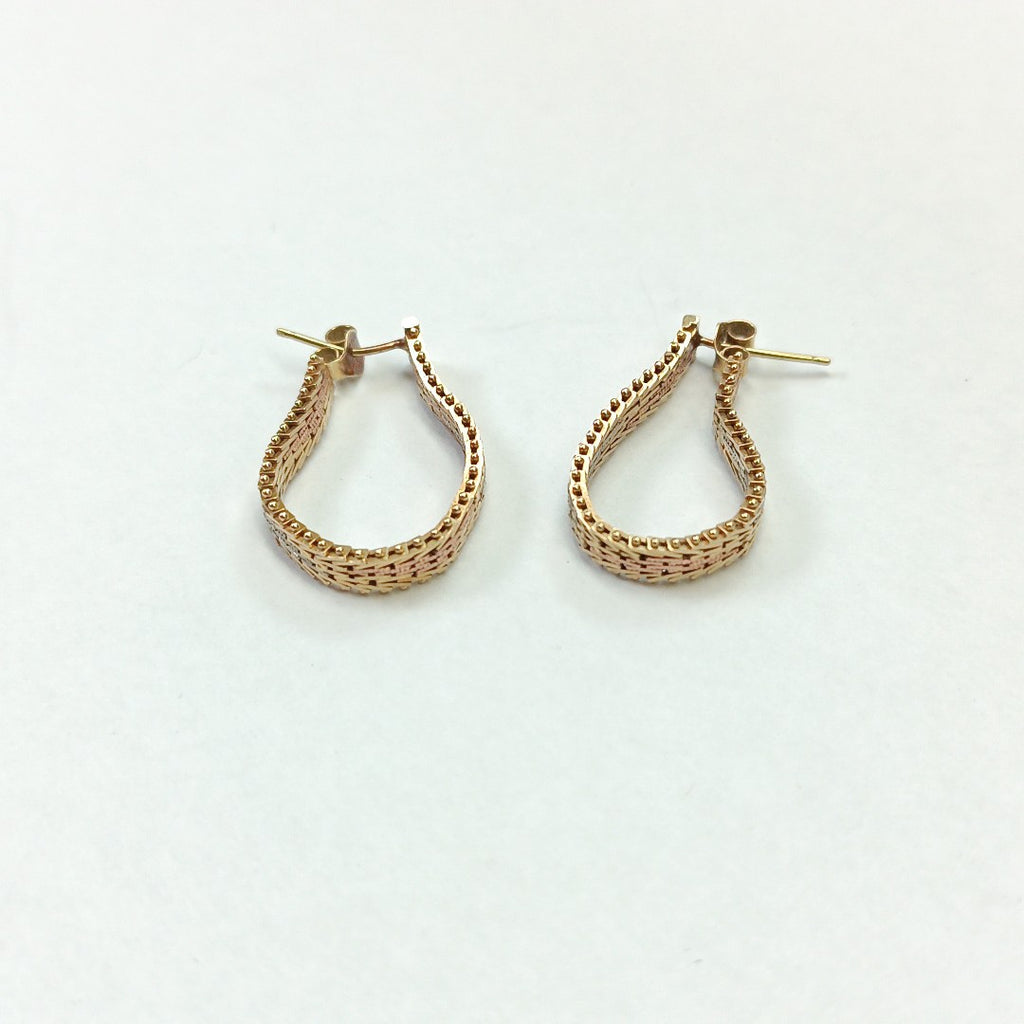 ARETES PAR ORO 14 K 7,20 GRMS (SEMINUEVO)