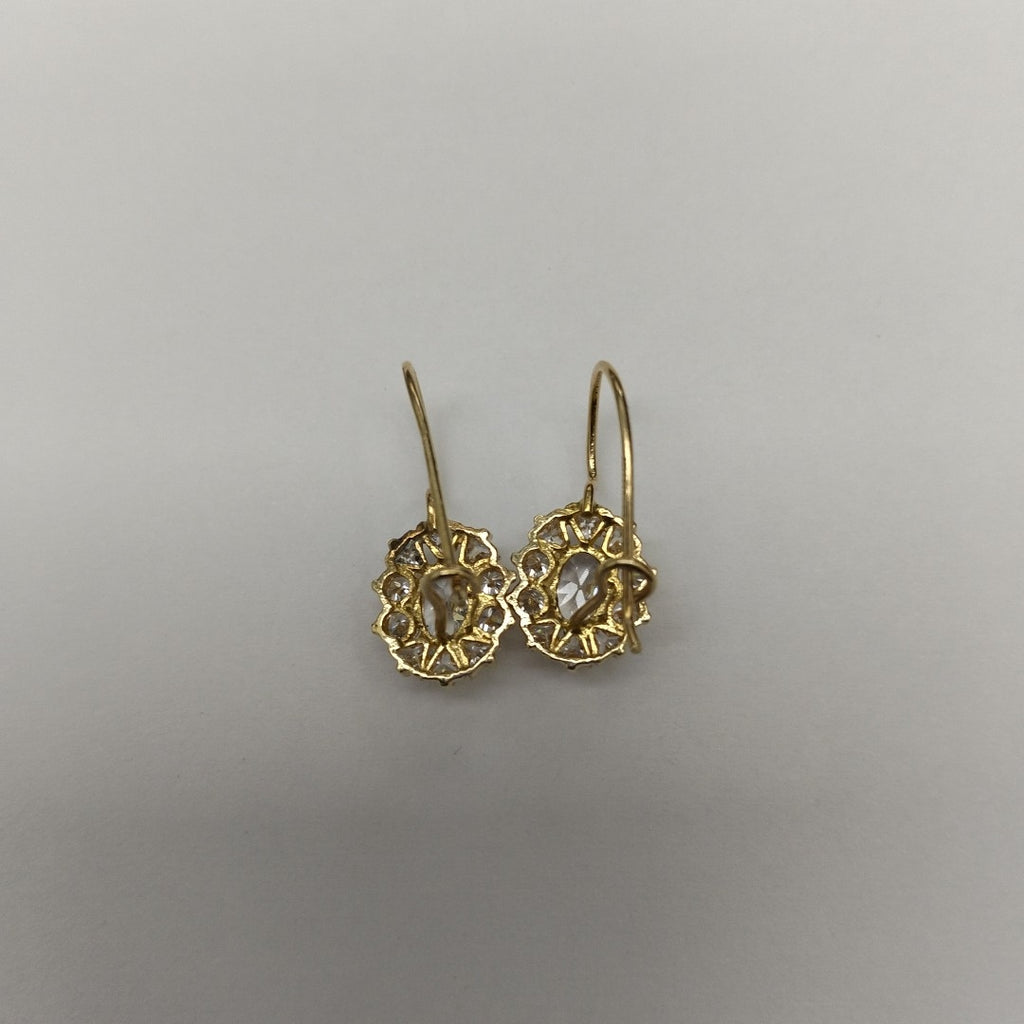 ARETES PAR ORO 14 K 2.4 GRMS (SEMINUEVO)