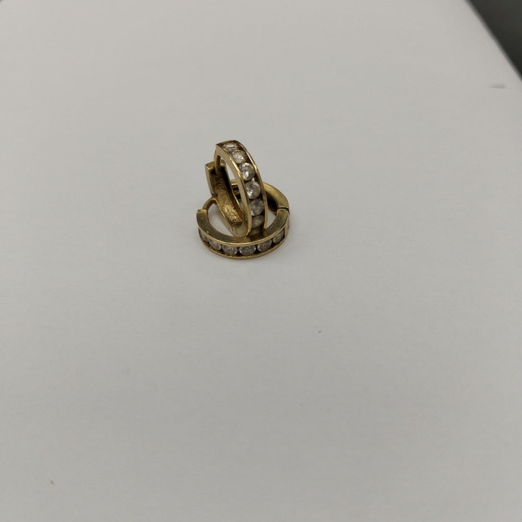 ARRACADAS PAR ORO 14 K 3.4 GRMS (SEMINUEVO)