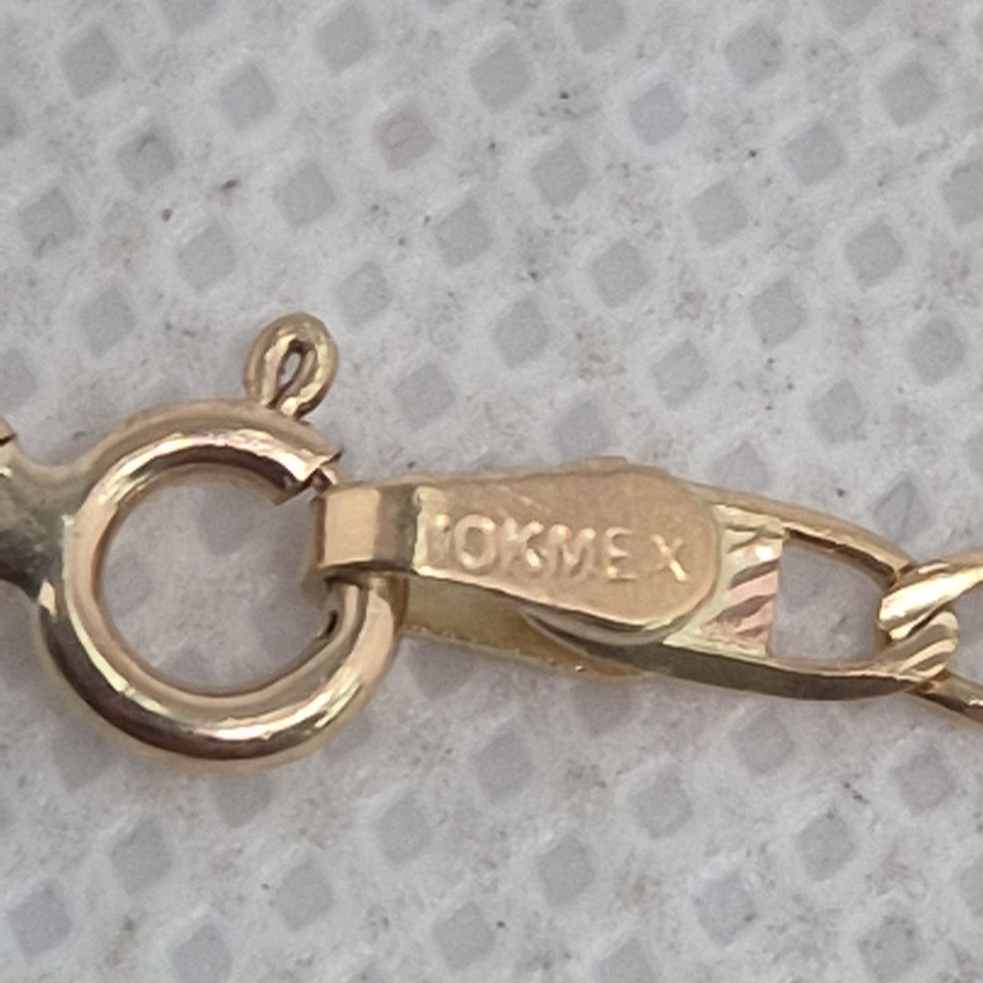 CADENA ORO, ORO COMBINADO 10 K 3.7 GRMS (SEMINUEVO)