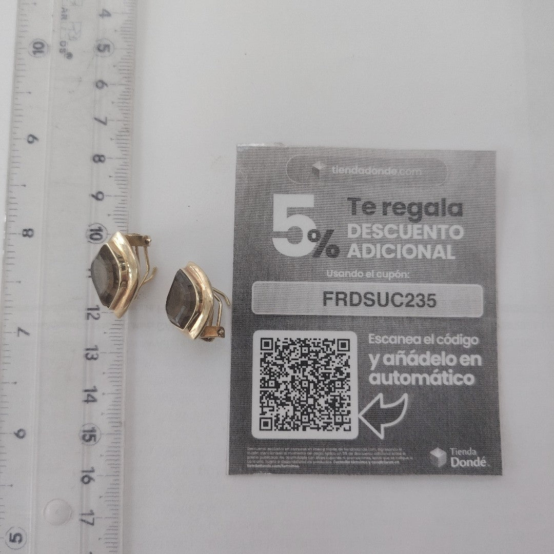 ARETES PAR ORO 14 K 7,80 GRMS (SEMINUEVO)