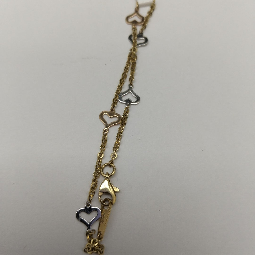 PULSERA ORO, ORO COMBINADO 14 K 1.8 GRMS (SEMINUEVO)