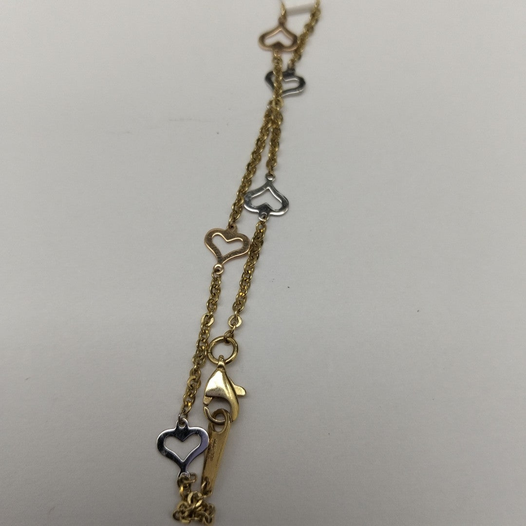 PULSERA ORO, ORO COMBINADO 14 K 1.8 GRMS (SEMINUEVO)