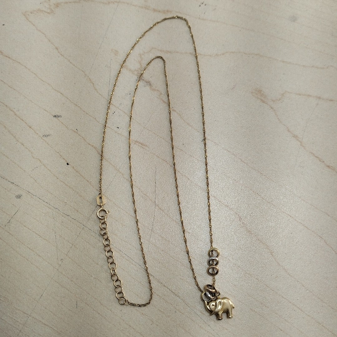 GARGANTILLA ORO 14 K 1.7 GRMS (SEMINUEVO)