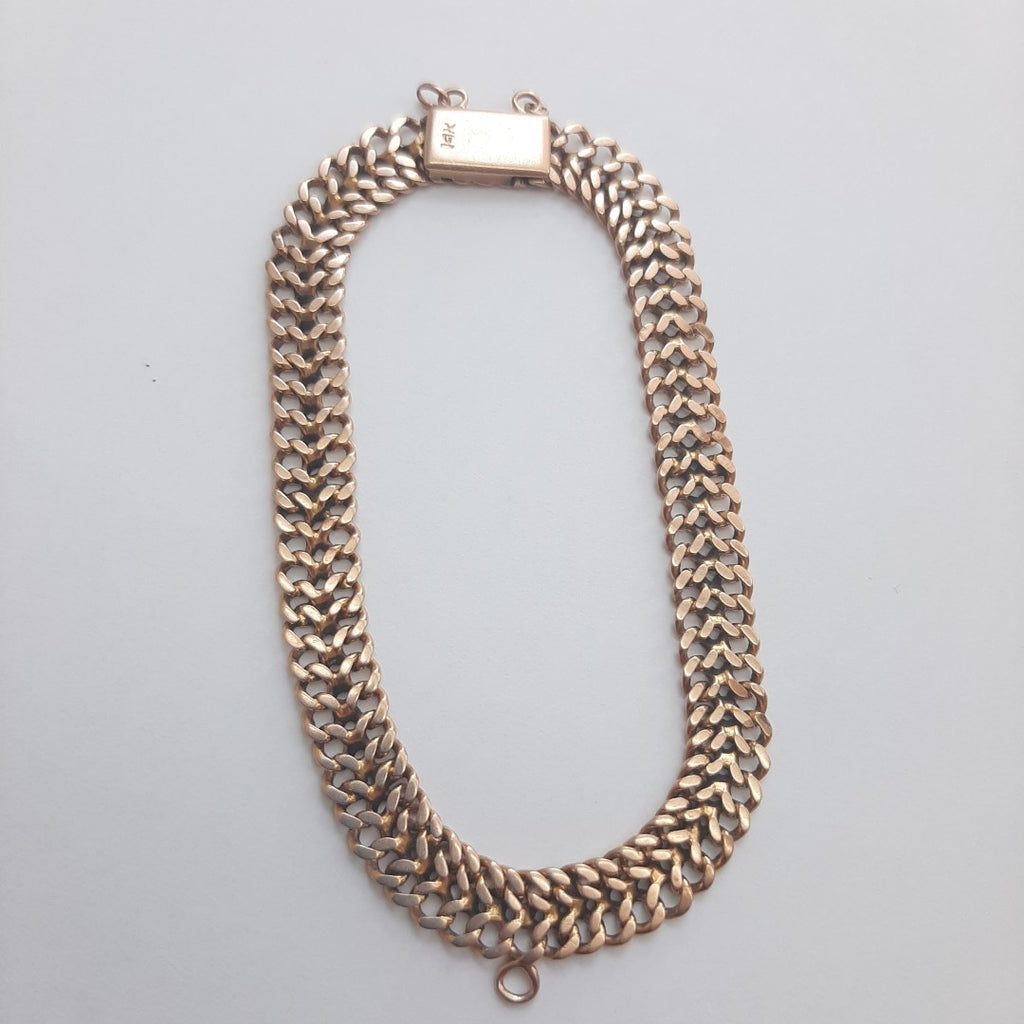 PULSERA ORO 14 K 16.2 GRMS (SEMINUEVO)