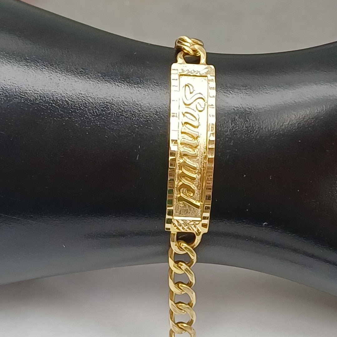 ESCLAVA ORO 10 K 9.9 GRMS (SEMINUEVO)