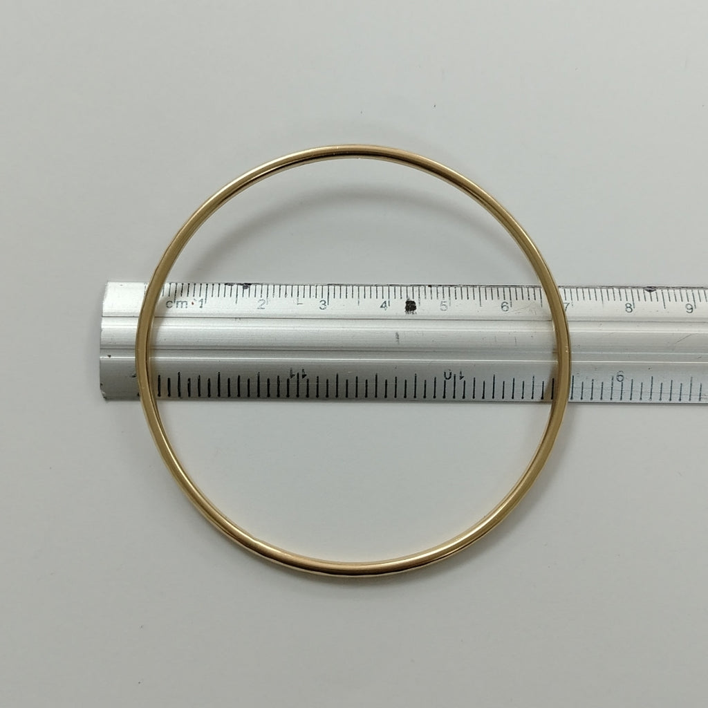 PULSERA RIGIDA ORO 14 K 4.8 GRMS (SEMINUEVO)