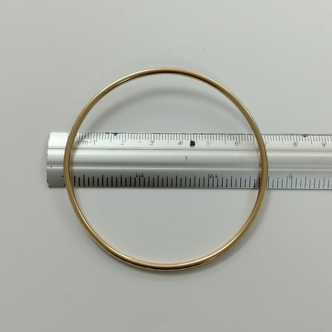 PULSERA RIGIDA ORO 14 K 4.8 GRMS (SEMINUEVO)