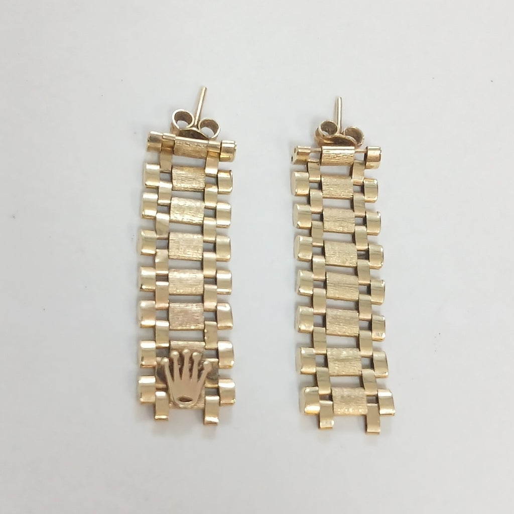 BROQUELES PAR ORO 14 K 4.7 GRMS (SEMINUEVO)